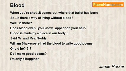 Jamie Parker - Blood