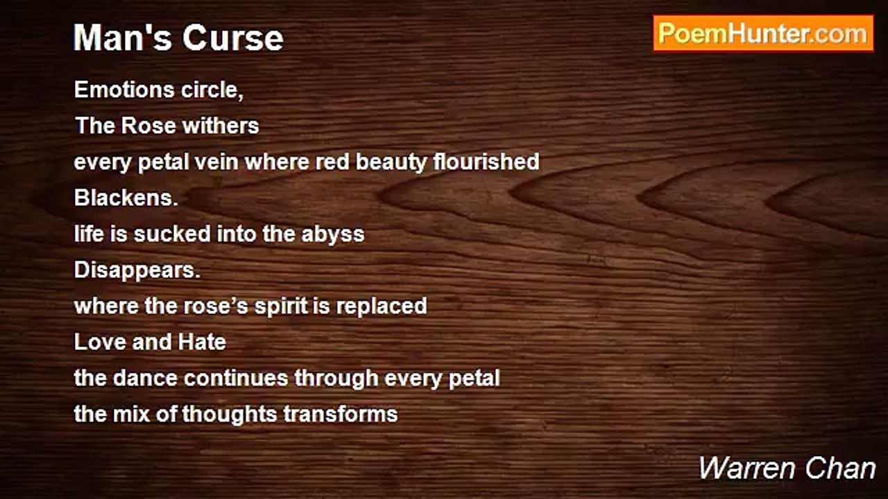 Warren Chan - Man's Curse