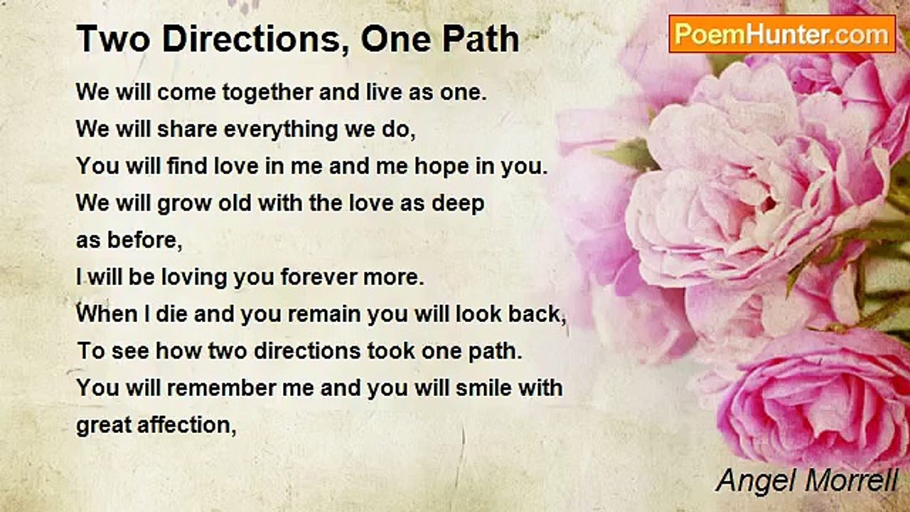 Angel Morrell - Two Directions, One Path