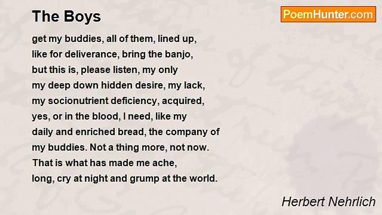 Herbert Nehrlich - The Boys