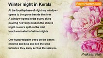 Prakash Nair - Winter night in Kerala