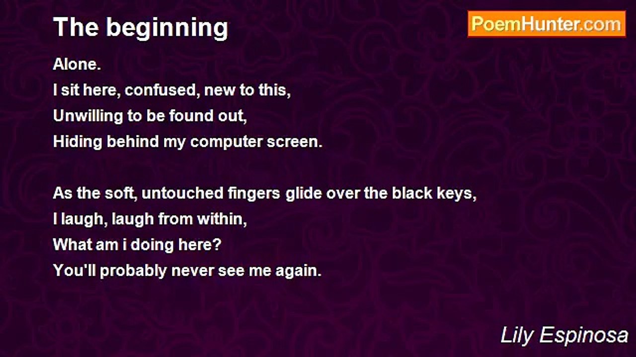 Lily Espinosa - The beginning