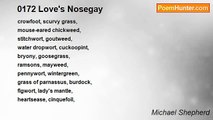 Michael Shepherd - 0172 Love's Nosegay