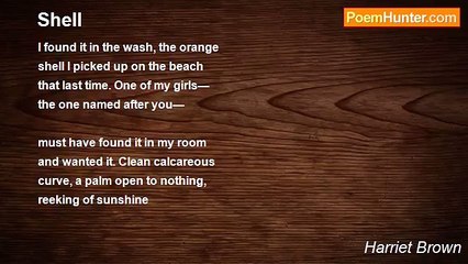 Harriet Brown - Shell