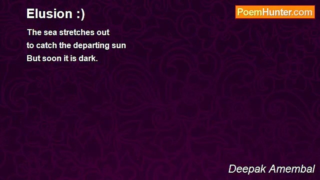 Deepak Amembal - Elusion :)