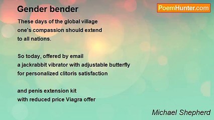 Michael Shepherd - Gender bender