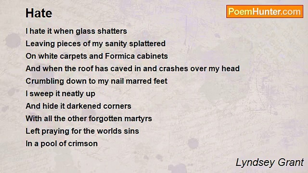 Lyndsey Grant - Hate