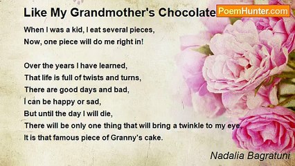Nadalia Bagratuni - Like My Grandmother's Chocolate Cheesecake