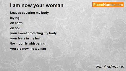 Pia Andersson - I am now your woman