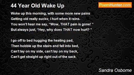 Sandra Osborne - 44 Year Old Wake Up