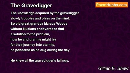 Gillian.E. Shaw - The Gravedigger