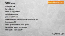 Cynthia Sok - Until......