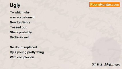 Sidi J. Mahtrow - Ugly