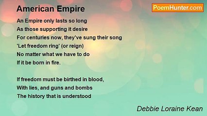 Debbie Loraine Kean - American Empire