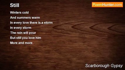 Scarborough Gypsy - Still
