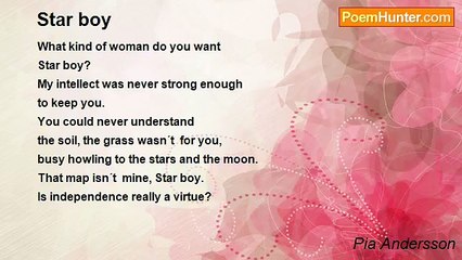 Pia Andersson - Star boy