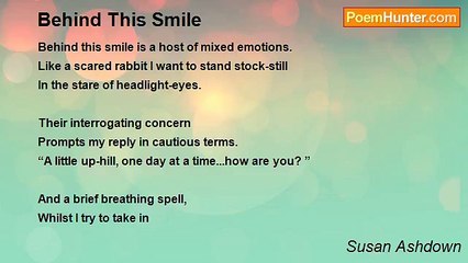 Susan Ashdown - Behind This Smile