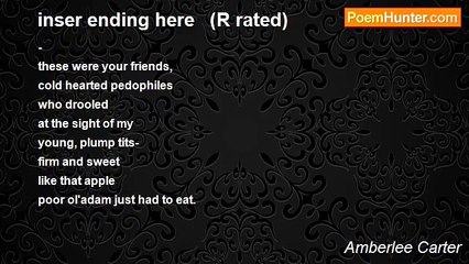 Amberlee Carter -  inser ending here   (R rated)
