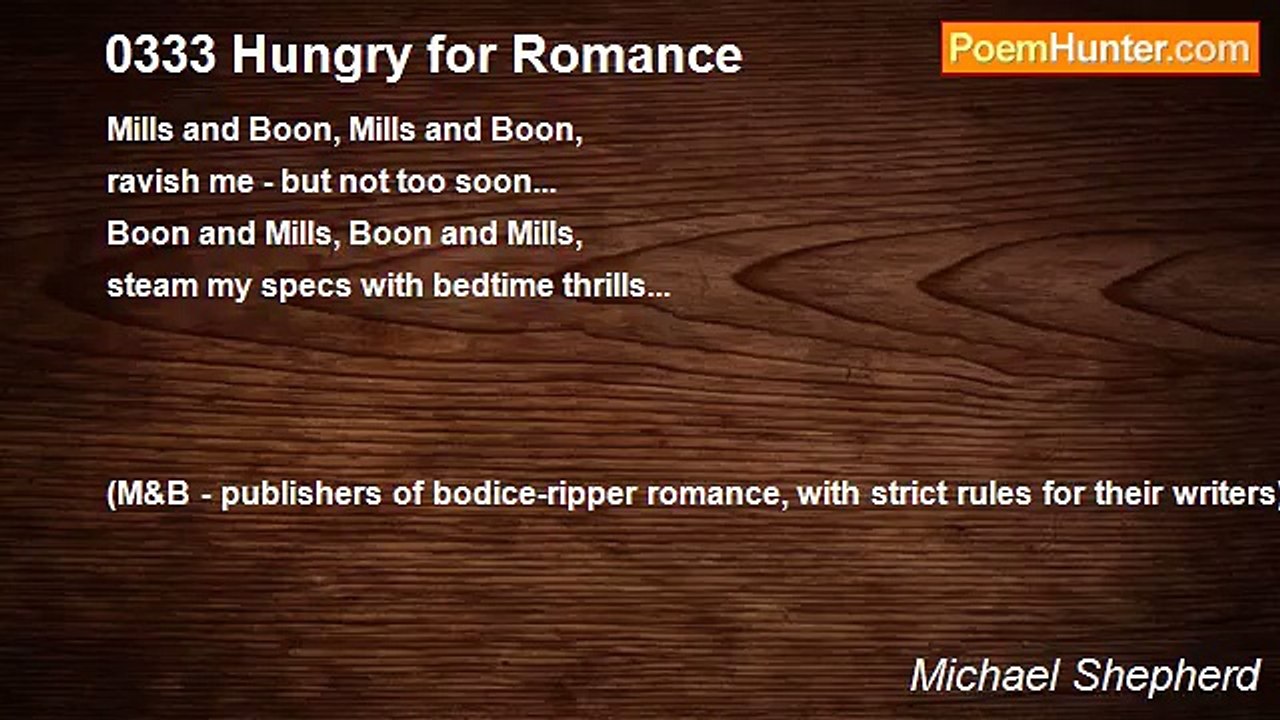 Michael Shepherd - 0333 Hungry for Romance