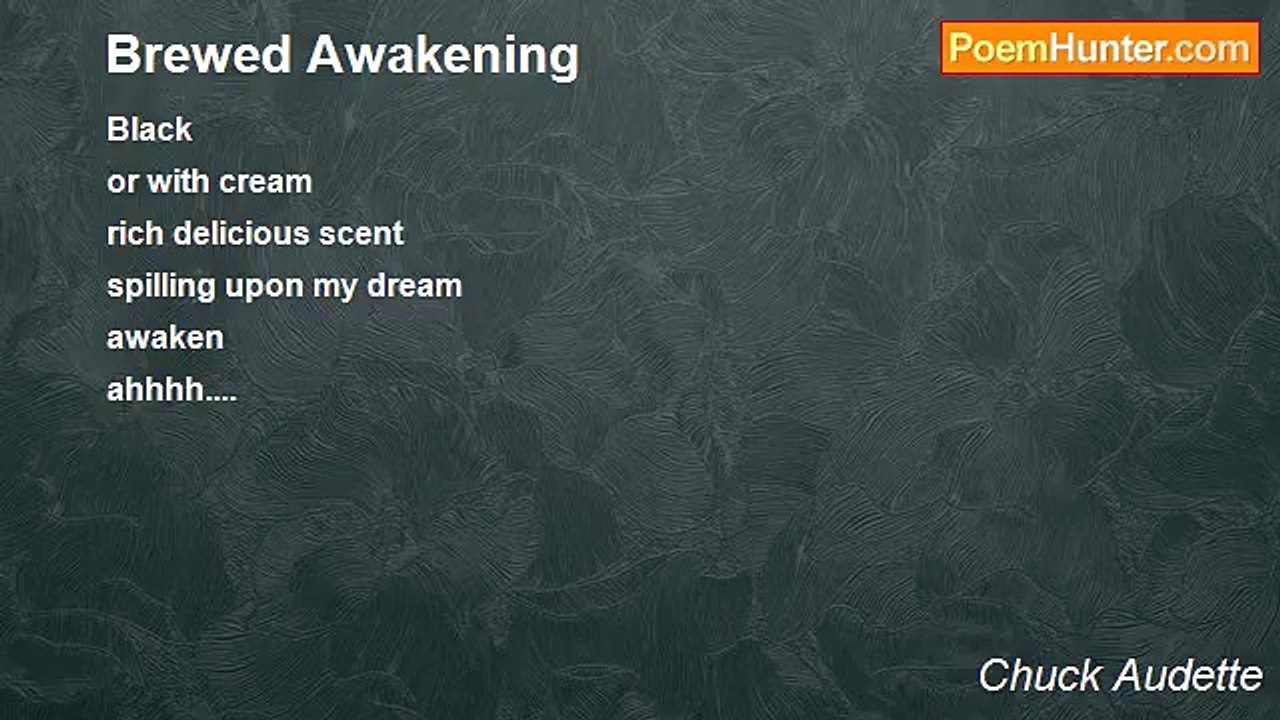 Chuck Audette - Brewed Awakening