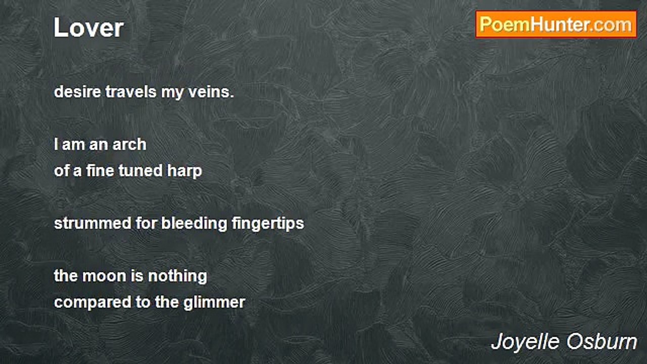 Joyelle Osburn - Lover