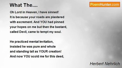 Herbert Nehrlich - What The....