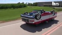This upside down truck is a street legal vehicle