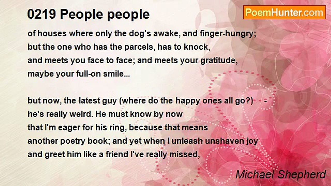 Michael Shepherd - 0219 People people