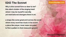 Michael Shepherd - 0243 The Sonnet