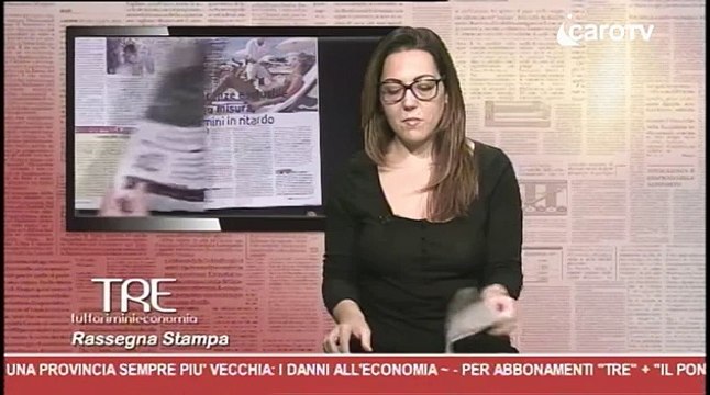 Rassegna Stampa TRE tuttoriminieconomia - NOVEMBRE