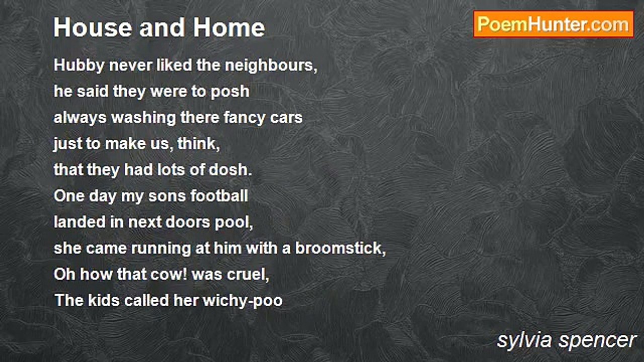 sylvia spencer - House and Home