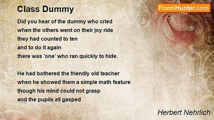 Herbert Nehrlich - Class Dummy