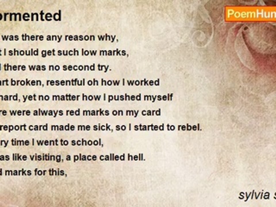 sylvia spencer - Tormented
