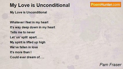 Pam Fraser - My Love is Unconditional