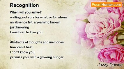 Jazzy Davies - Recognition
