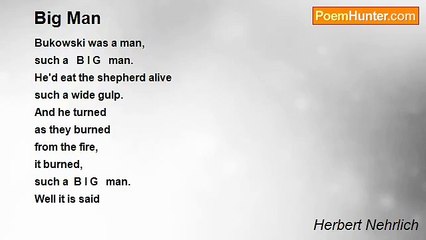 Herbert Nehrlich - Big Man