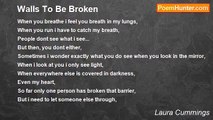 Laura Cummings - Walls To Be Broken