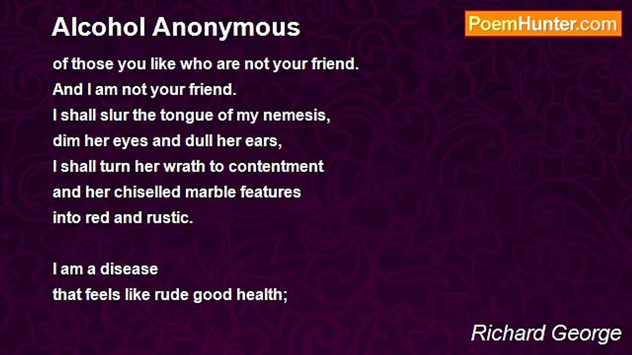Richard George - Alcohol Anonymous