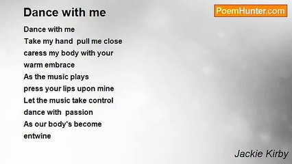 Jackie Kirby - Dance with me