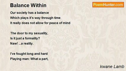 kwane Lamb - Balance Within