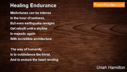 Uriah Hamilton - Healing Endurance