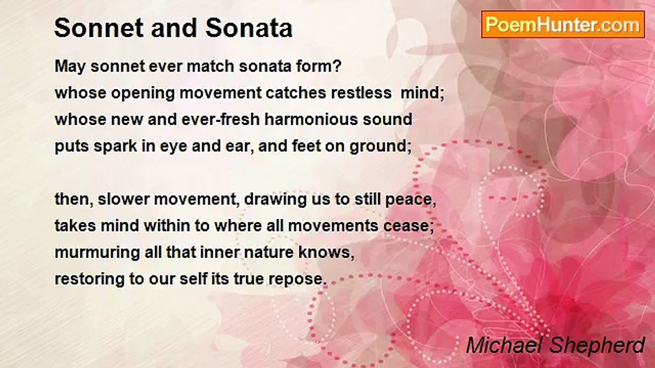 Michael Shepherd - Sonnet and Sonata