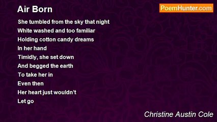 Christine Austin Cole - Air Born