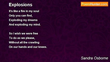 Sandra Osborne - Explosions