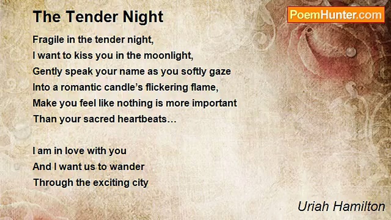 Uriah Hamilton - The Tender Night