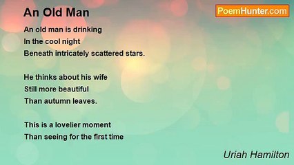 Uriah Hamilton - An Old Man