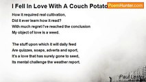 Paul Lester - I Fell In Love With A Couch Potato