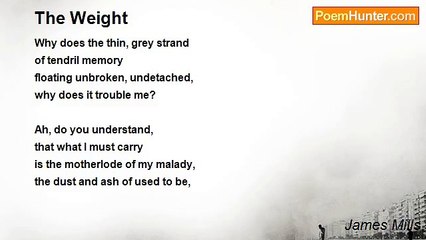 James Mills - The Weight