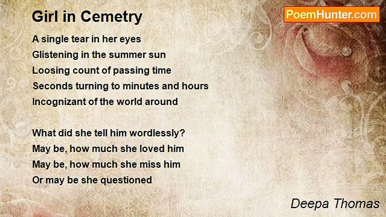Deepa Thomas - Girl in Cemetry