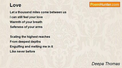 Deepa Thomas - Love